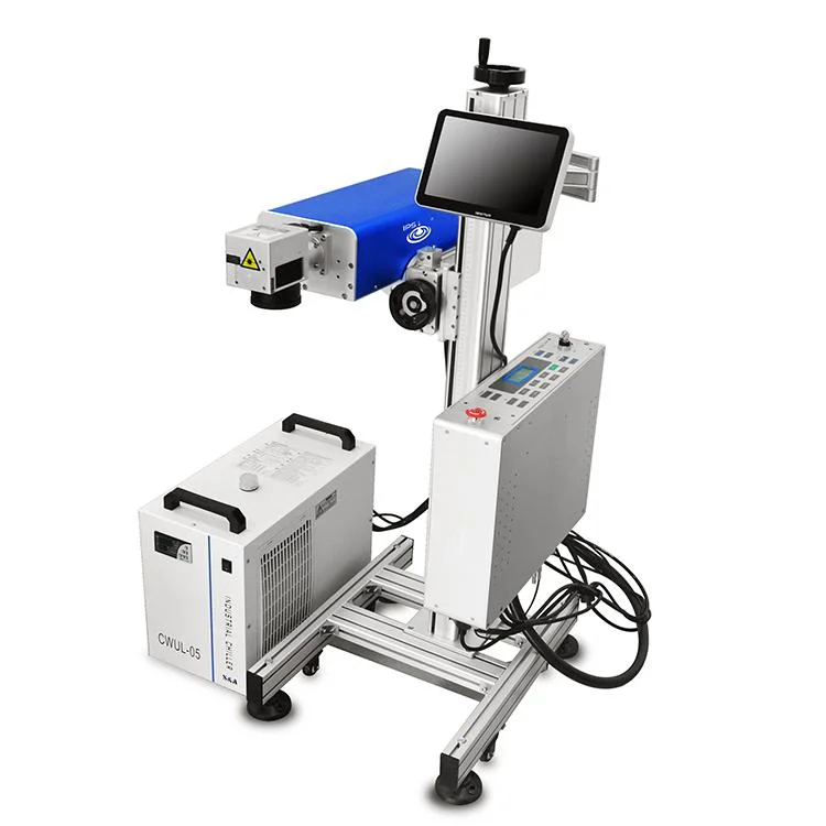 3W Fly Online Dynamic Face Mask UV Ultraviolet Laser Marking Machine with CE Certificate