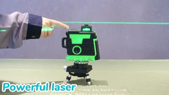 Mini Linelaserlevel Nível Autonivelante Laser 3D Verde