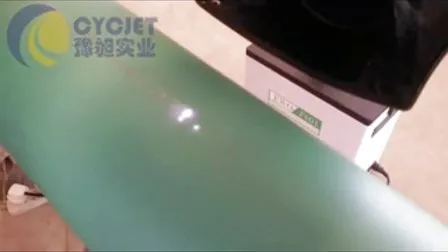 Máquina de marcação a laser de fibra de alta velocidade on-line Cycjet Lf50f