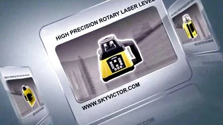 Laser rotativo de nível duplo automático Laser verde com CE (SRE-207G)