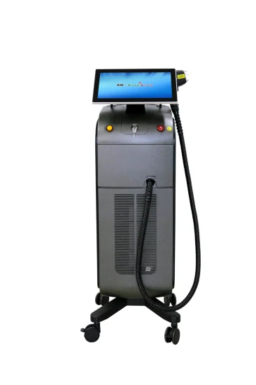 Máquina de depilação a laser de diodo Weifang Km Comprimentos de onda triplos 808 Alex 755 YAG1064nm 3 ondas 20Hz Trio 3D Titanium Ice laser Depilacion Depilator Systems 808nm