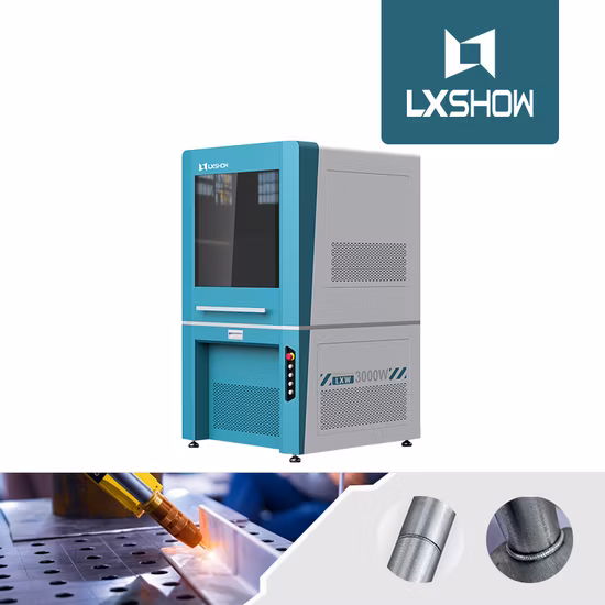 Soldagem de plataforma de metal a laser de fibra de cobertura completa Soldagem a ponto